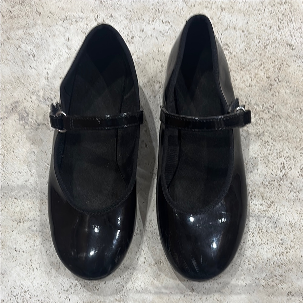 Black Patent Leather Mary Jane Dress Shoes